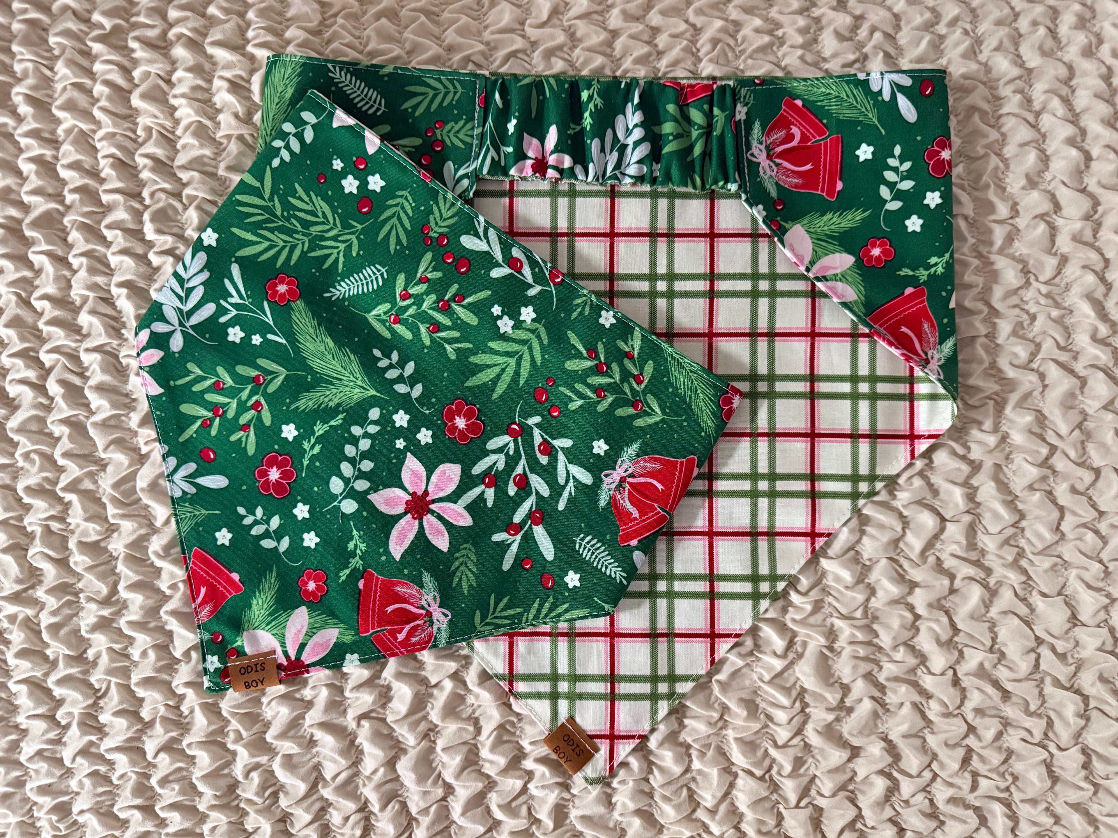 Green Christmas Floral