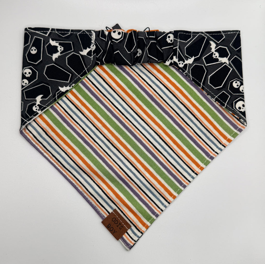 Coffins & Halloween Stripes