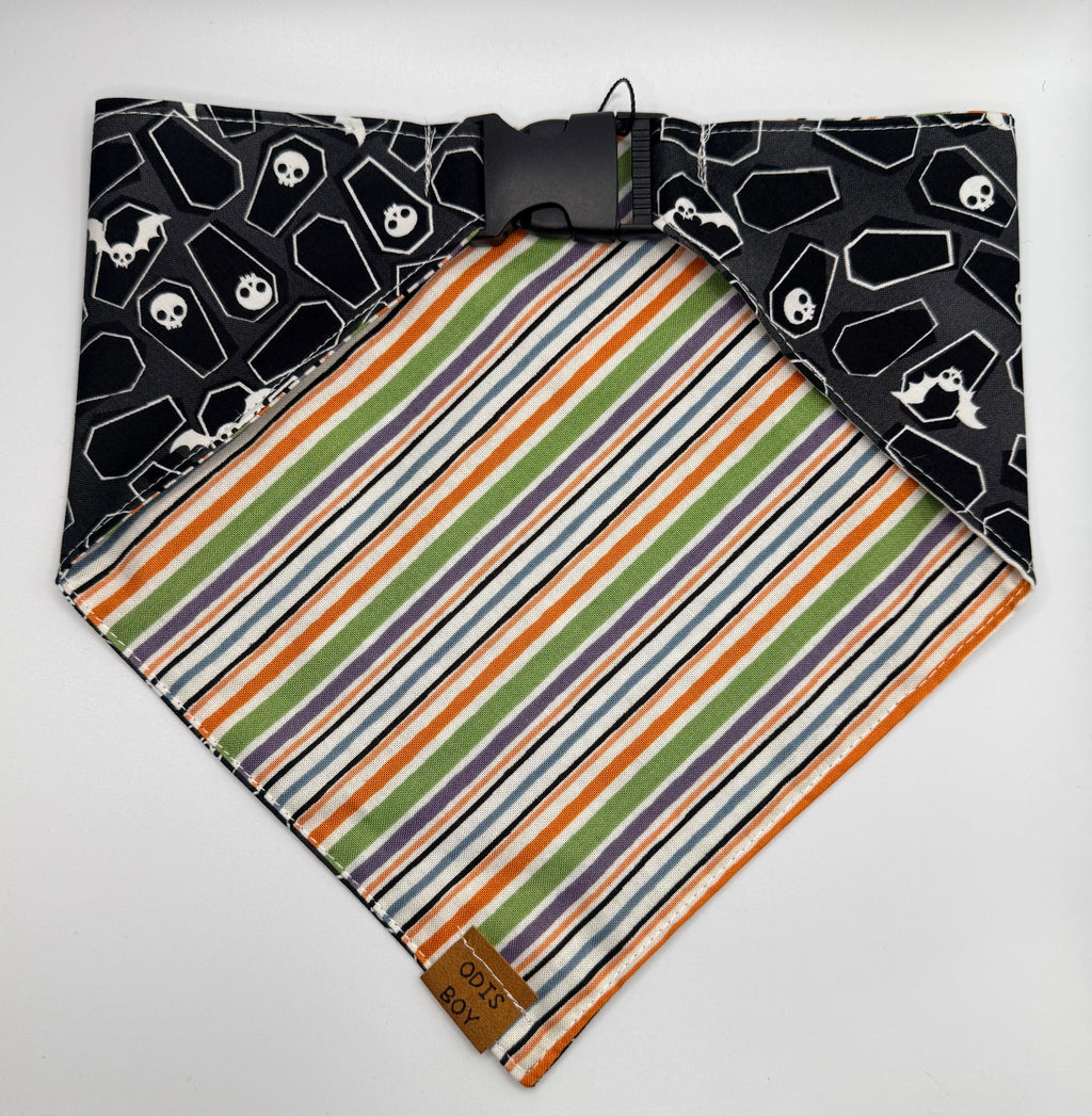 Coffins & Halloween Stripes