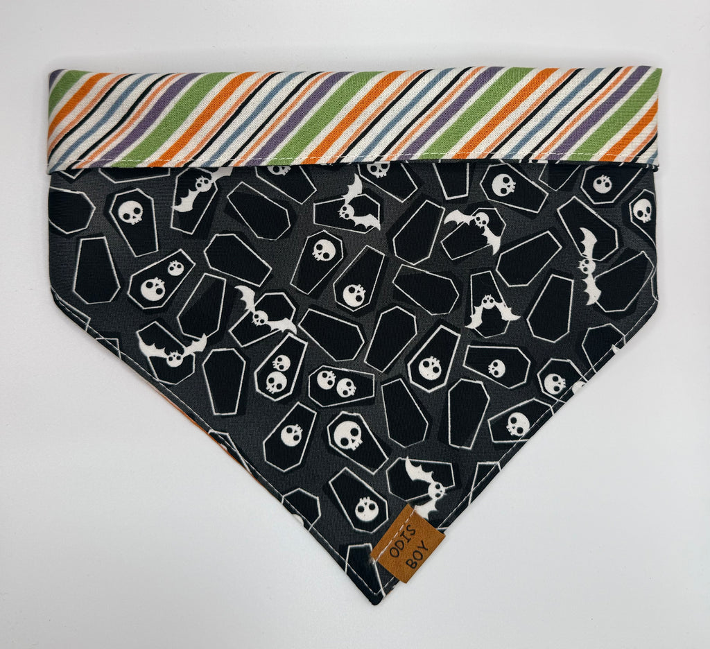 Coffins & Halloween Stripes